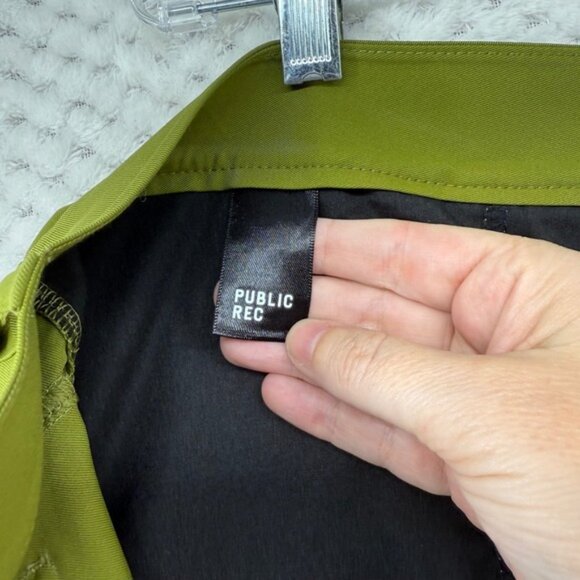 Public Rec Pants Go To Commuter Mens 42x30 Olive Green Casual Athletic Fit - Picture 9 of 12